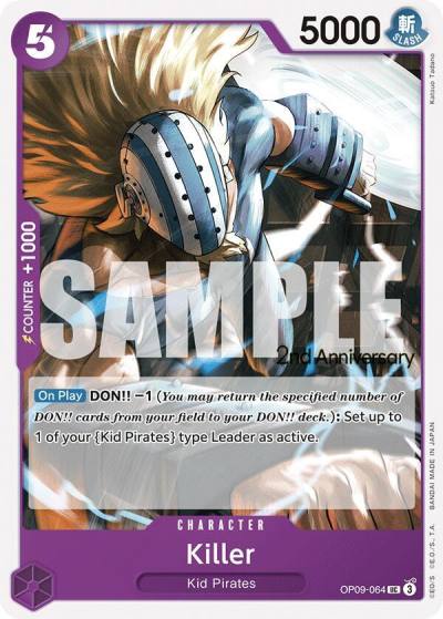 Killer OP09-064 Emperors in the New World: 2nd Anniversary Tournament Cards Card