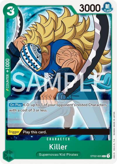 Killer ST02-005 Revision Pack Cards Card