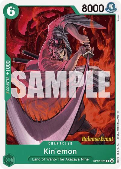 Kin'emon OP12-025 Legacy of the Master Release Event Cards Card