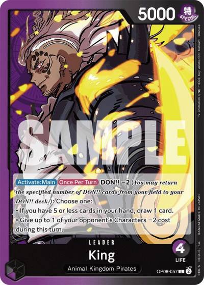 King (057) OP08-057 Two Legends Card