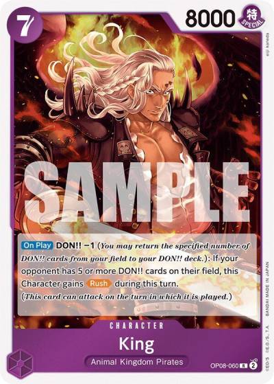 King (060) OP08-060 Two Legends Card