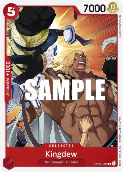 Kingdew OP02-006 Paramount War Card