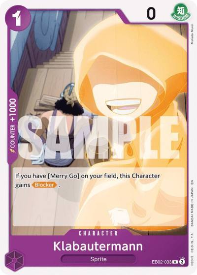 Klabautermann EB02-033 Extra Booster: Anime 25th Collection Card