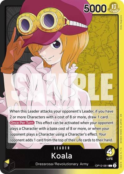 Koala (081) OP12-081 Legacy of the Master Card