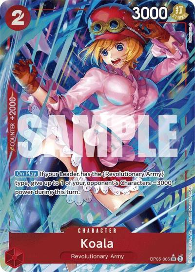 Koala (Alternate Art) OP05-006 Premium Booster -The Best- Card