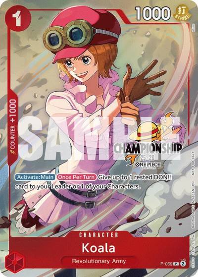 Koala (CS 25-26 Event Pack Finalist Ver.) P-069 One Piece Promotion Cards Card