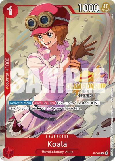 Koala (CS 25-26 Event Pack) P-069 One Piece Promotion Cards Card