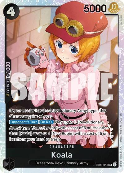 Koala EB03-042 Extra Booster: One Piece Heroines Edition Card