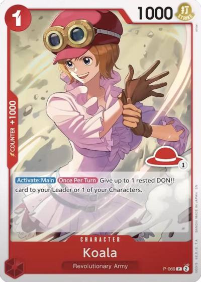 Koala (Luffy Deck) P-069 Learn Together Deck Set Card
