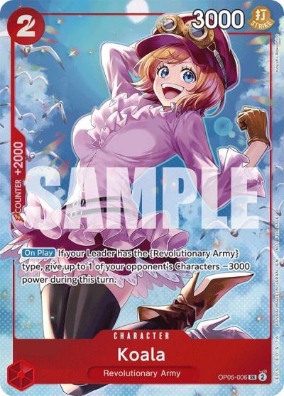 Koala - OP05-006 OP05-006 Extra Booster: One Piece Heroines Edition Card