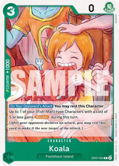 Koala OP07-024 500 Years in the Future Card