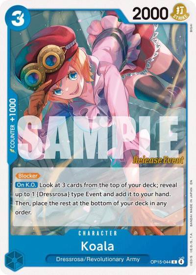 Koala OP15-044 Adventure on Kami's Island Release Event Cards Card
