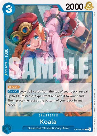 Koala OP15-044 Adventure on Kami's Island Card