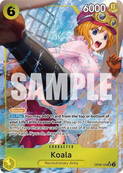 Koala (Parallel) OP09-103 Emperors in the New World Card