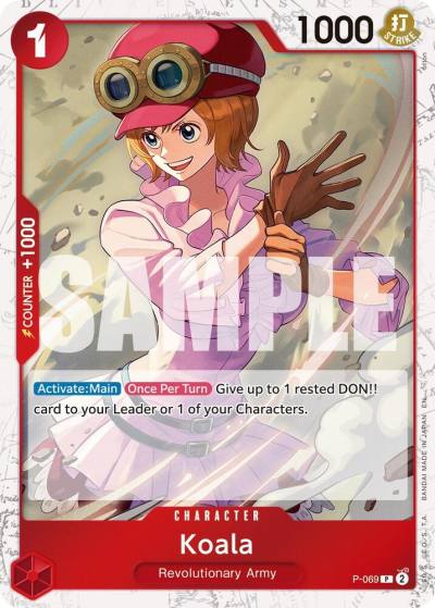 Koala (Pirate Foil) P-069 Premium Booster -The Best- Vol. 2 Card