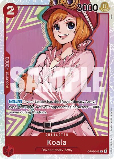 Koala (Reprint) OP05-006 Premium Booster -The Best- Card
