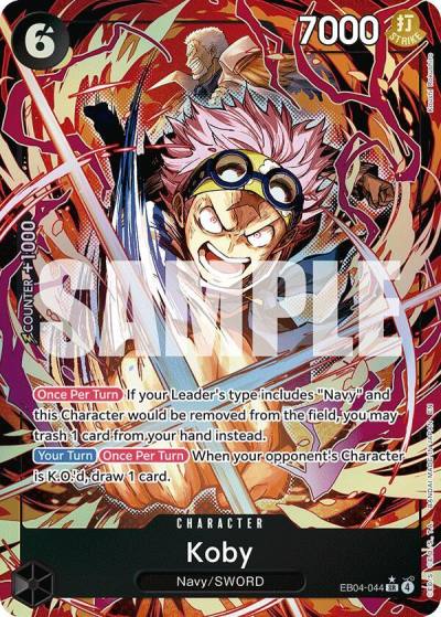 Koby (EB04-044) (Alternate Art) EB04-044 Adventure on Kami's Island Card