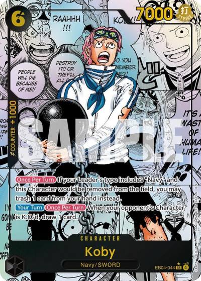 Koby (EB04-044) (Manga) EB04-044 Adventure on Kami's Island Card