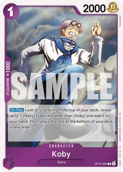 Koby OP16-064 The Time of Battle Card