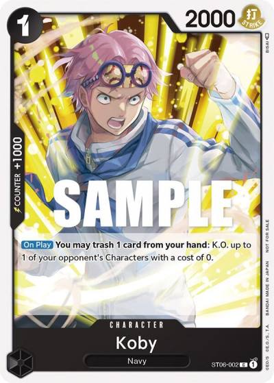 Koby (Promotion Pack 2023) ST06-002 One Piece Promotion Cards Card
