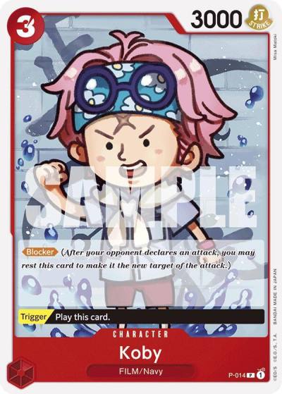 Koby (Reprint) P-014 Premium Booster -The Best- Card