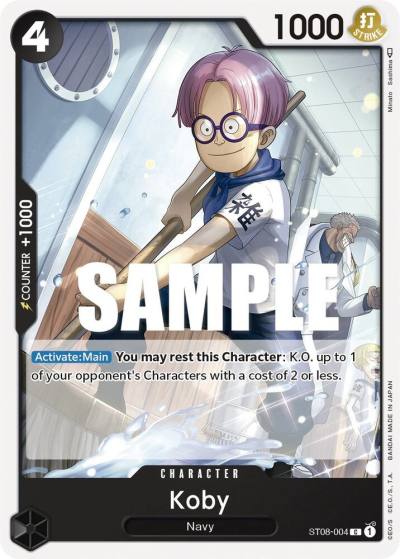 Koby ST08-004 Starter Deck 8: Monkey.D.Luffy Card