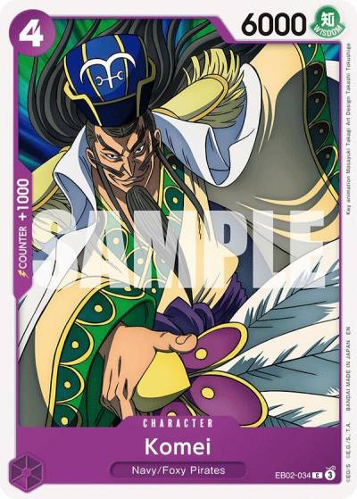 Komei EB02-034 Extra Booster: Anime 25th Collection Card