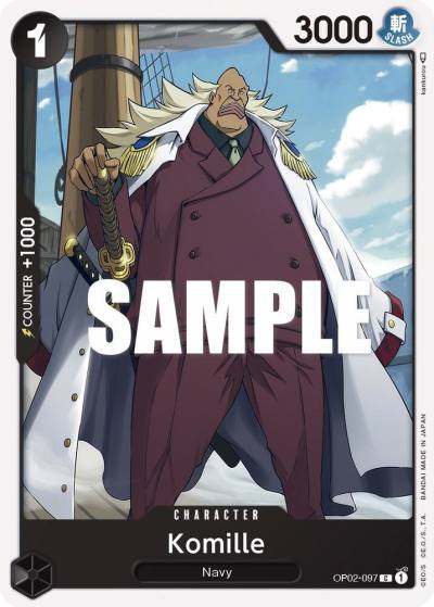 Komille OP02-097 Paramount War Card