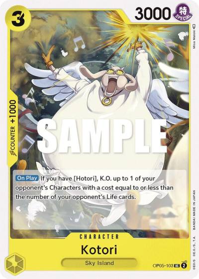 Kotori OP05-103 Awakening of the New Era Card