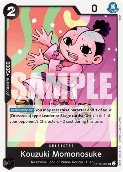 Kouzuki Momonosuke (083) OP10-083 Royal Blood Card