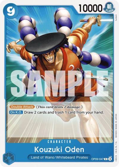 Kouzuki Oden OP09-047 Emperors in the New World Card