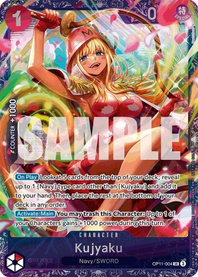 Kujyaku (Treasure Cup August 2025) OP11-004 One Piece Promotion Cards Card