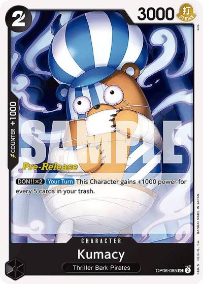 Kumacy OP06-085 Wings of the Captain Pre-Release Cards Card