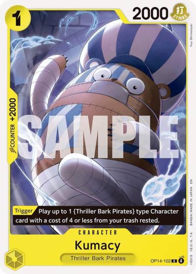 Kumacy OP14-102 The Azure Sea's Seven Card