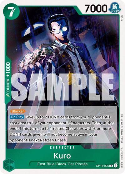Kuro OP15-025 Adventure on Kami's Island Card