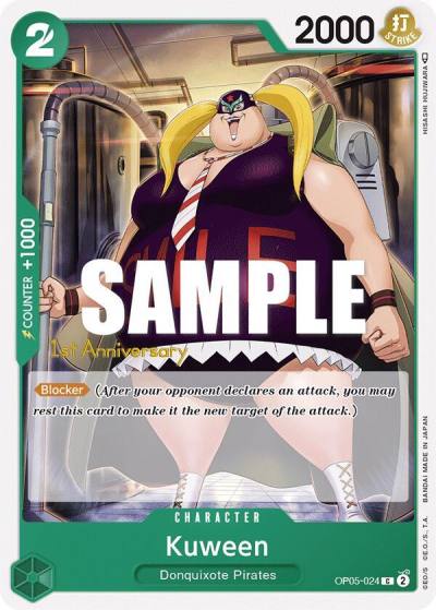 Kuween OP05-024 Awakening of the New Era: 1st Anniversary Tournament Cards Card