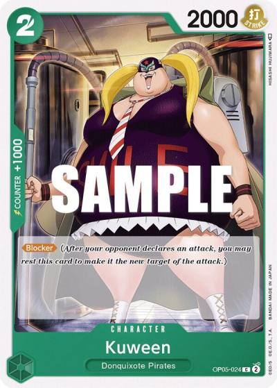 Kuween OP05-024 Awakening of the New Era Card