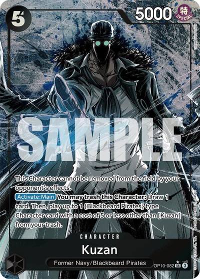Kuzan (Parallel) OP10-082 Royal Blood Card