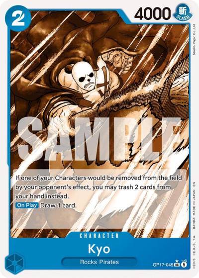 Kyo (Pandaman Art) OP17-045 The World's Strongest Warriors Card