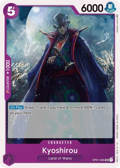 Kyoshirou OP01-095 Romance Dawn Card