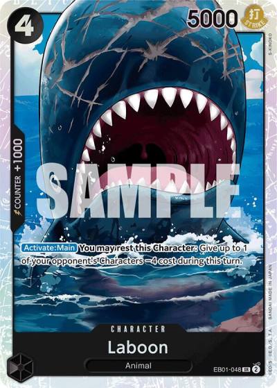 Laboon (048) EB01-048 Extra Booster: Memorial Collection Card
