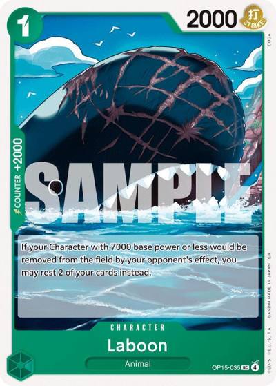 Laboon OP15-035 Adventure on Kami's Island Card