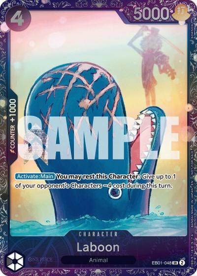 Laboon (Treasure Cup 2025) EB01-048 One Piece Promotion Cards Card