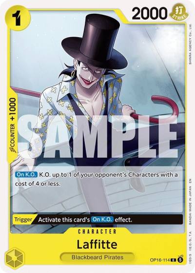 Laffitte OP16-114 The Time of Battle Card