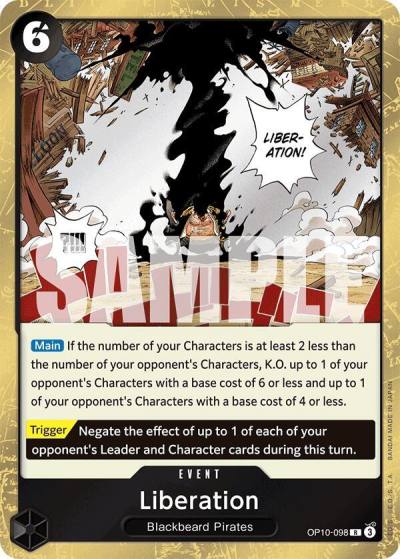 Liberation OP10-098 Royal Blood Card