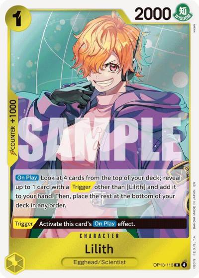 Lilith OP13-113 Carrying On His Will Card