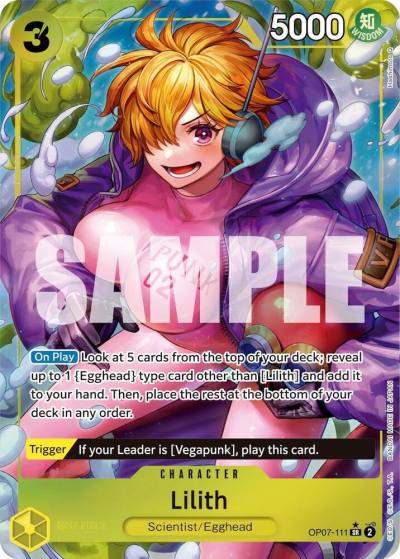 Lilith (Parallel) OP07-111 500 Years in the Future Card