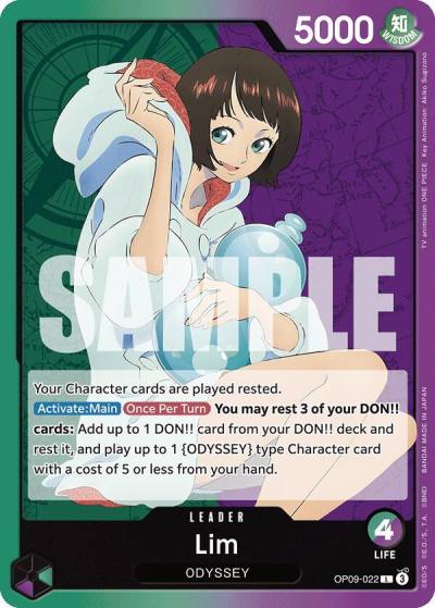 Lim (022) OP09-022 Emperors in the New World Card