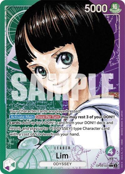 Lim (022) (Parallel) OP09-022 Emperors in the New World Card