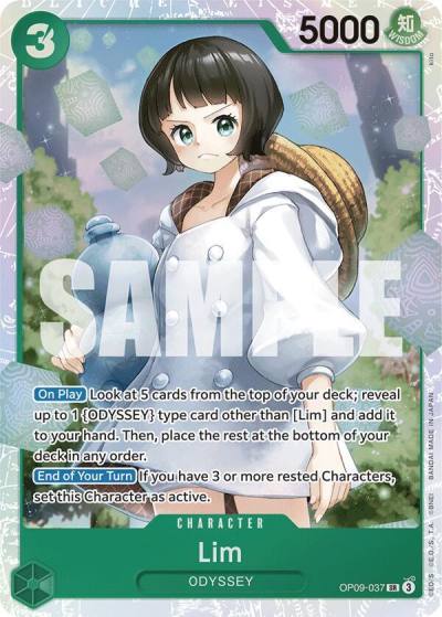 Lim (037) OP09-037 Emperors in the New World Card
